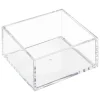 3 boites de rangement salle de bains empilables transparentes, 5Five Simply Smart Selena