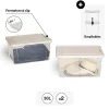 2 boîtes de rangement Tide'n'Box 30L - Transparent- 5five