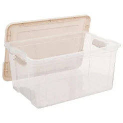 2 boîtes de rangement Tide'n'Box 30L - Transparent- 5five