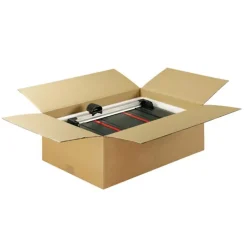 10 cartons d'emballage 25 x 25 x 10 cm - Simple cannelure