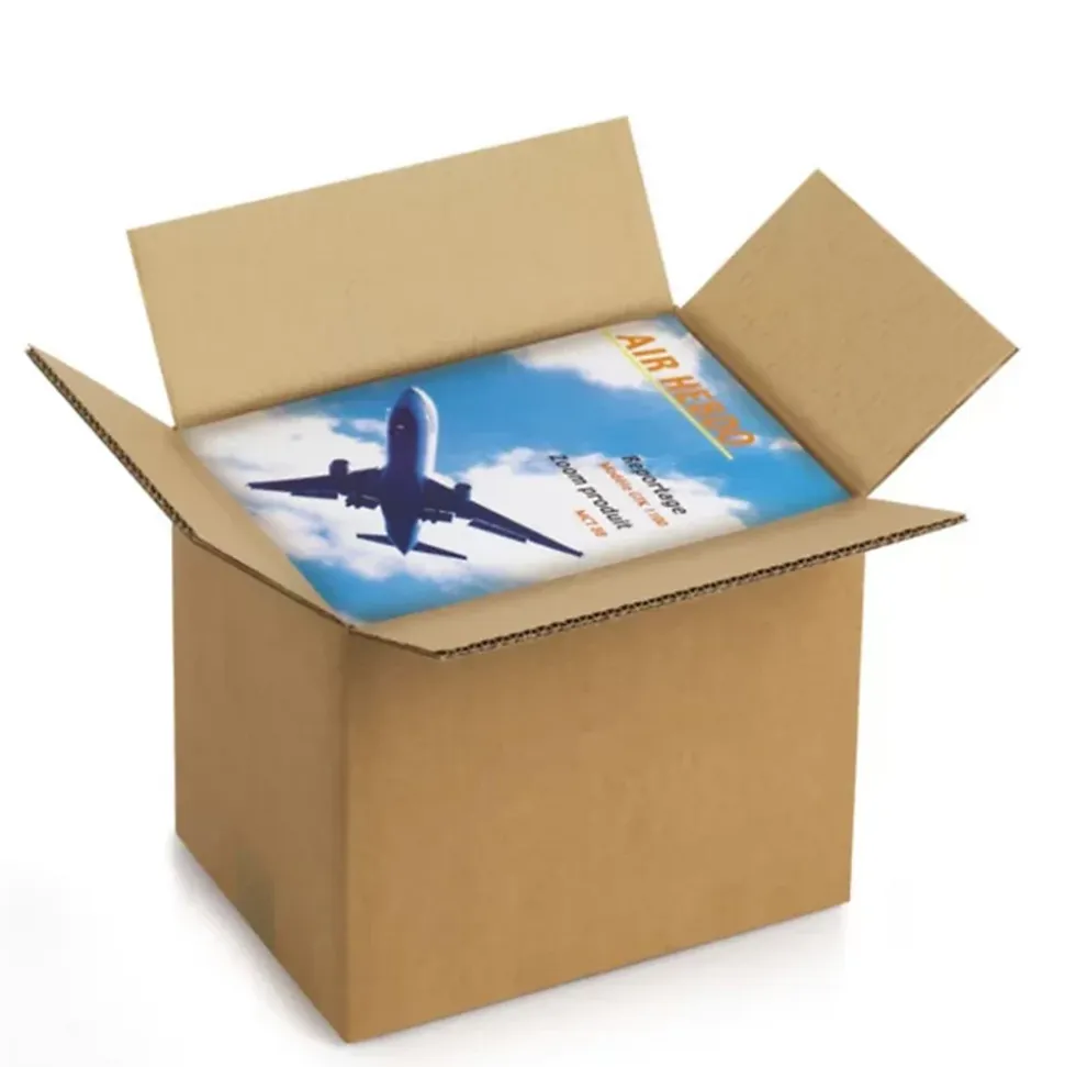10 cartons d'emballage 25 x 25 x 20 cm - Double cannelure