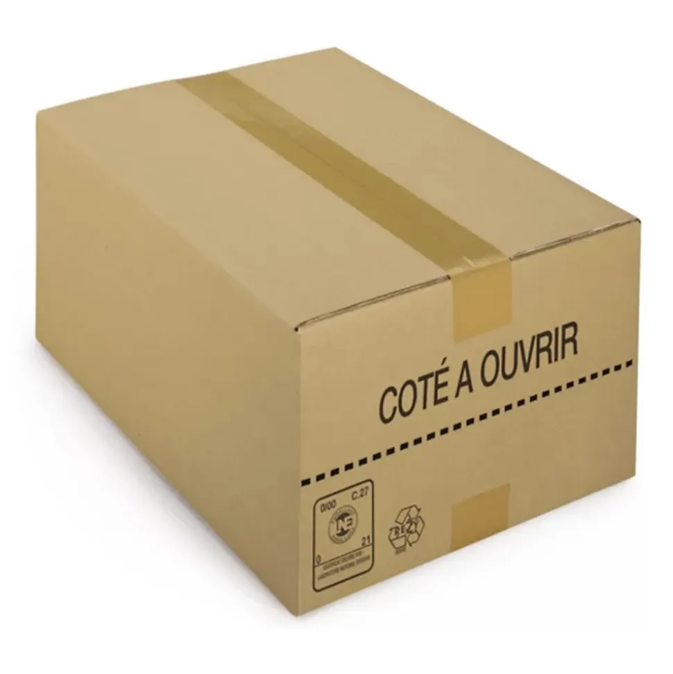 15 cartons d'emballage 35 x 35 x 25 cm - Simple cannelure