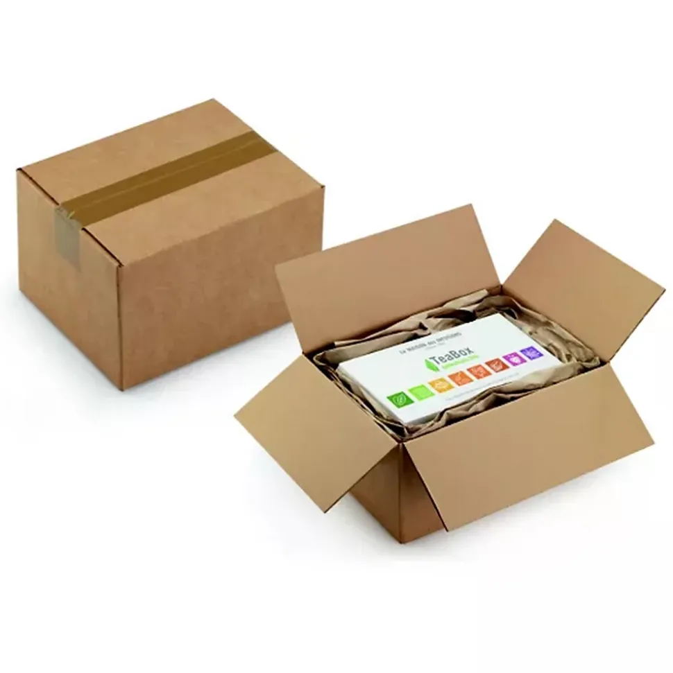 20 cartons d'emballage 35 x 35 x 25 cm - Simple cannelure