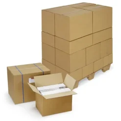 10 cartons d'emballage 31 x 22 x 20 cm - Double cannelure