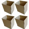 4 cartons d'emballage 20 x 15 x 11 cm