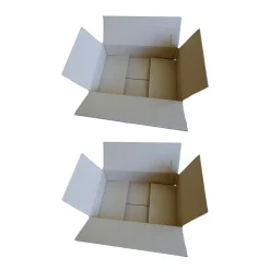 2 cartons d'emballage 31 x 21 x 7,5 cm
