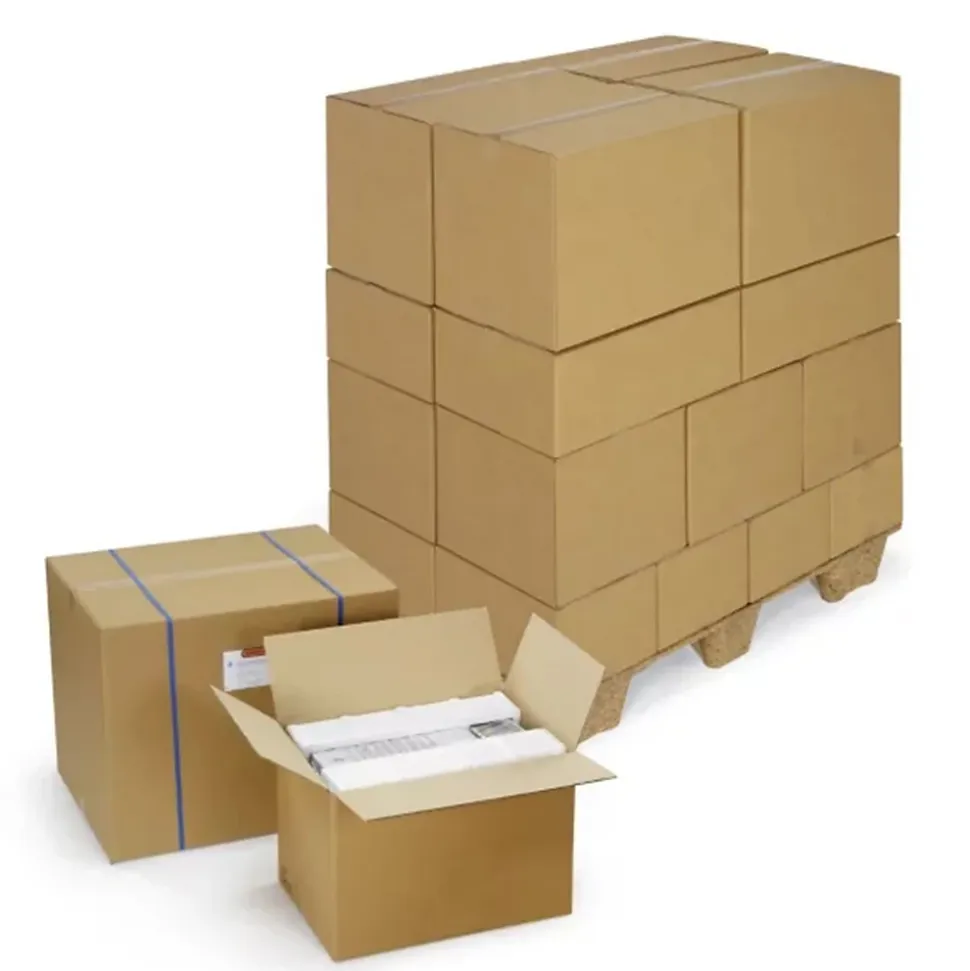 15 cartons d'emballage 25 x 25 x 20 cm - Double cannelure