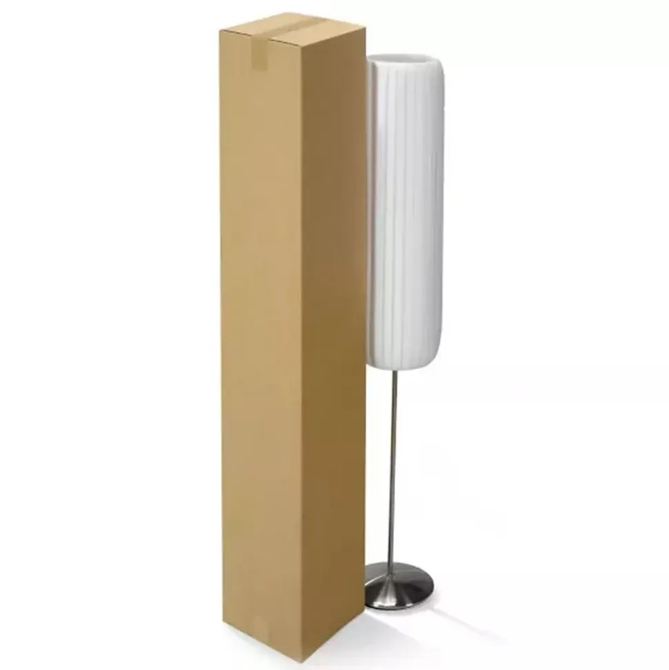 5 cartons d'emballage allongés 50 x 10 x 10 cm - Simple cannelure