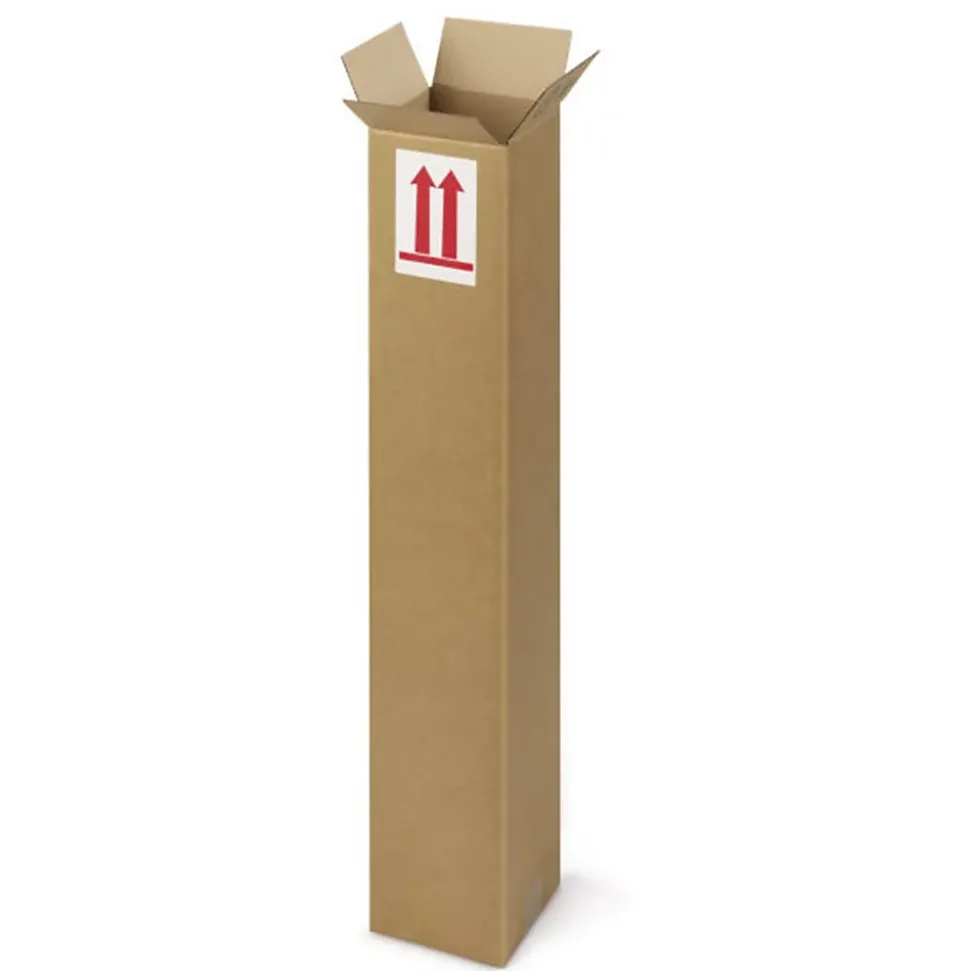 5 cartons d'emballage allongés 50 x 10 x 10 cm - Simple cannelure