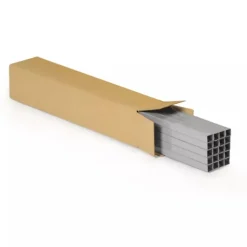 15 cartons d'emballage allongés 80 x 10 x 10 cm - Double cannelure
