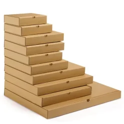 20 cartons d'emballage plats 46 x 36 x 5 cm - Simple cannelure