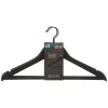 3 cintres en bois Noir Rubber - 5Five