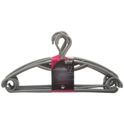 10 cintres rotatifs Platisque gris - 5Five