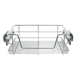 2 Paniers Coulissants KuKoo Pour Placard de Cuisine de 50cm