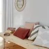 3 paniers de rangement en fer Bogota coloris blanc