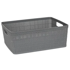 10 paniers organisateurs - Gris- 5five