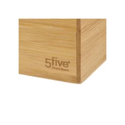 3 paniers rectangle en bambou Bambou - 5Five