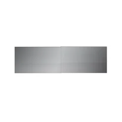 4 panneaux de portes coulissantes argent miroir GoodHome Atomia H. 56 x L. 98,7 cm