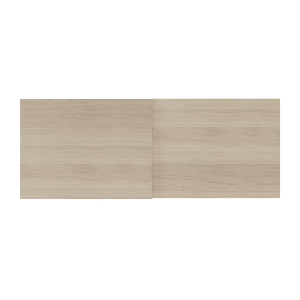 4 panneaux de portes coulissantes effet chêne GoodHome Atomia H. 56 x L. 73,7 cm