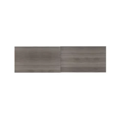 4 panneaux de portes coulissantes effet chêne grisé GoodHome Atomia H. 56 x L. 98,7 cm