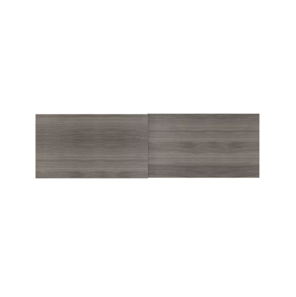 4 panneaux de portes coulissantes effet chêne grisé GoodHome Atomia H. 56 x L. 98,7 cm