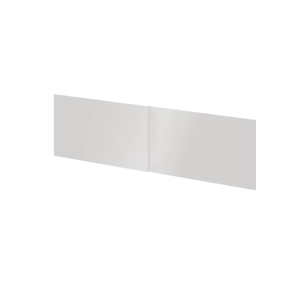 4 panneaux de portes coulissantes blancs brillants GoodHome Atomia H.56 x L. 98,7 cm