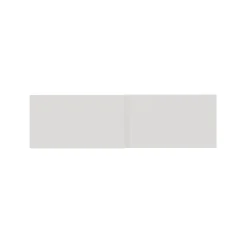 4 panneaux de portes coulissantes blancs GoodHome Atomia H.56 x L. 98,7 cm
