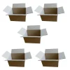 5 petits cartons d'emballage 16 x 12 x 11 cm