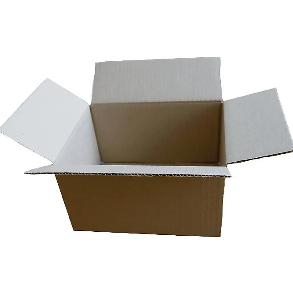 5 petits cartons d'emballage 16 x 12 x 11 cm