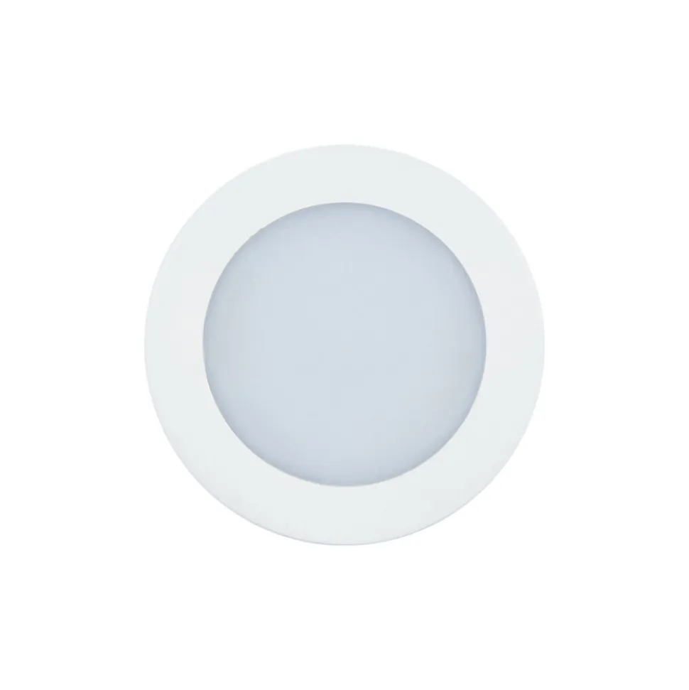 3 spots à pile Bly Bo LED intégrée variation de blancs IP20 80lm 1W Ø8xH.2,5cm blanc GoodHome