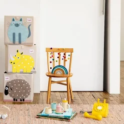 3 Sprouts Boîte de rangement pour jouets Mouton