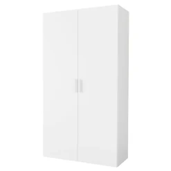 2 tablettes blanches GoodHome Atomia L. 96,4 x P. 43,2 cm