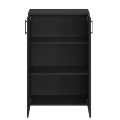 2 tablettes noirs GoodHome Atomia L. 71,4 x P. 33,2 cm
