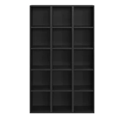 2 tablettes noirs GoodHome Atomia L. 46,4 x P. 33,2 cm