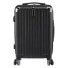 3 Tailles De Bagages à Coque Rigide Avec Serrure à Combinaison, Roulettes Pivotantes