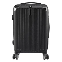 3 Tailles De Bagages à Coque Rigide Avec Serrure à Combinaison, Roulettes Pivotantes