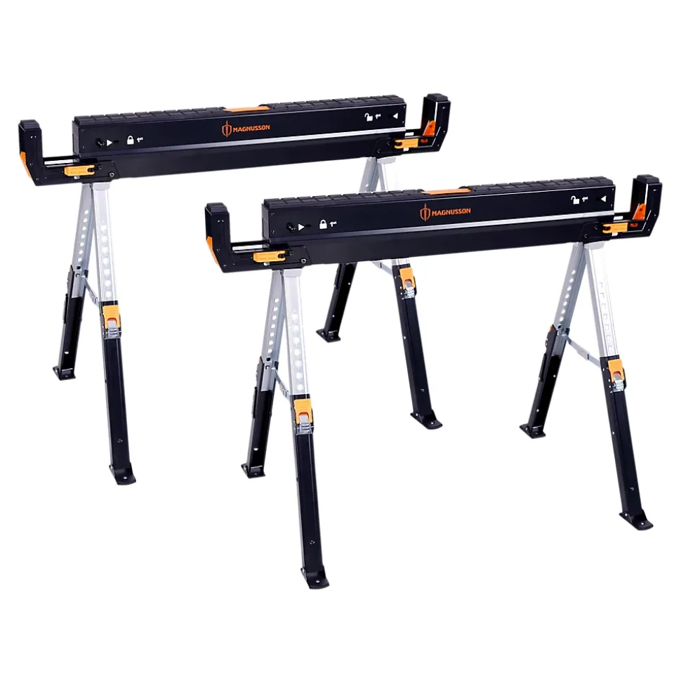 2 Tréteaux ajustables Magnusson charge max. 500 kg