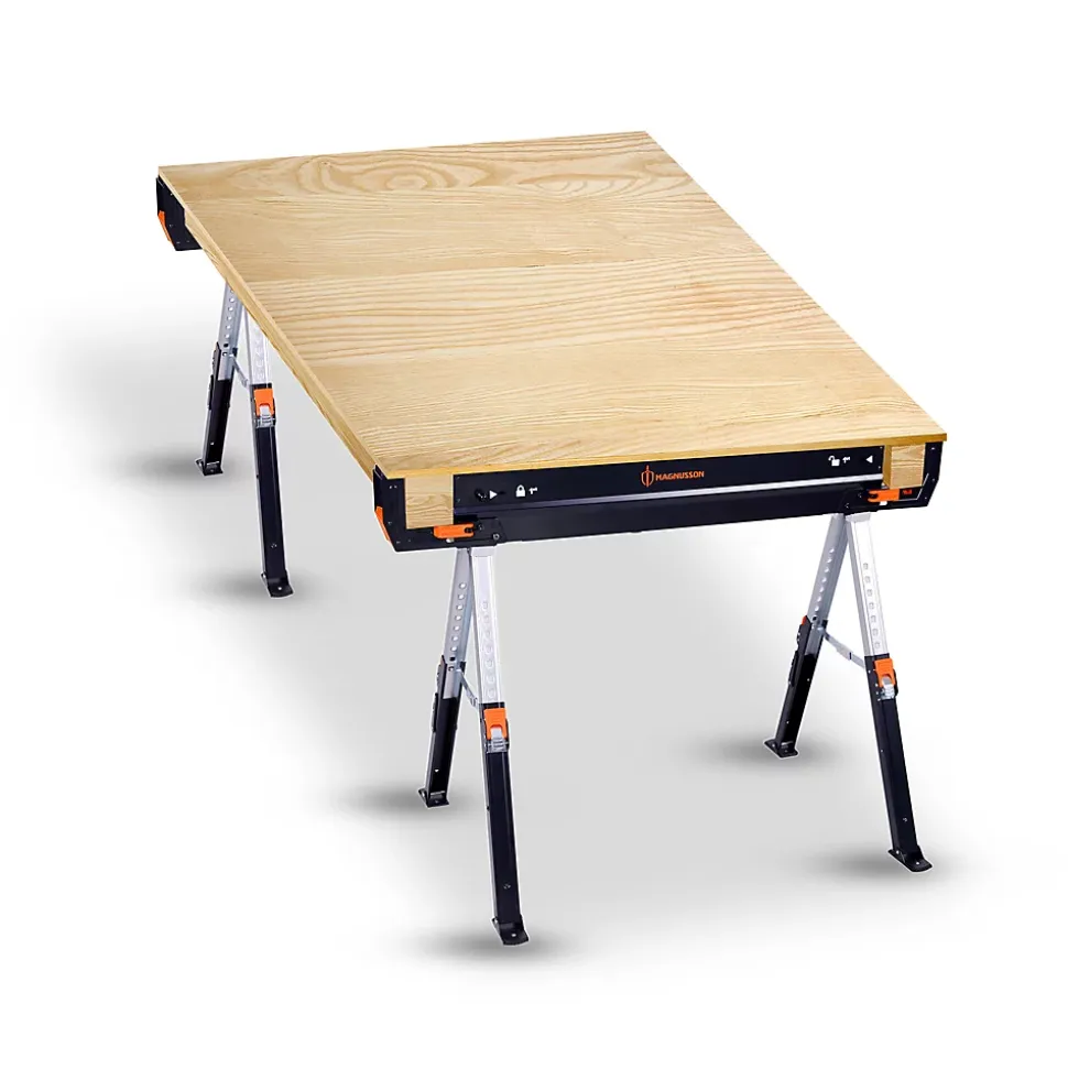 2 Tréteaux ajustables Magnusson charge max. 500 kg
