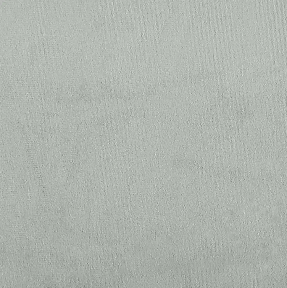 351414 vidaXL Banc Gris clair 108x79x79 cm Velours