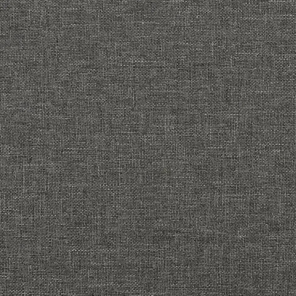 346617 vidaXL Banc Gris foncé 70x30x30 cm Tissu