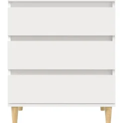 823040 vidaXL Buffet Blanc 60x35x70 cm Bois d'ingénierie