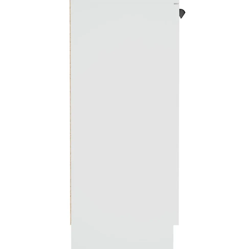 811061 vidaXL Buffet Blanc 60x30x70 cm Bois d'ingénierie