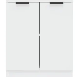 811061 vidaXL Buffet Blanc 60x30x70 cm Bois d'ingénierie