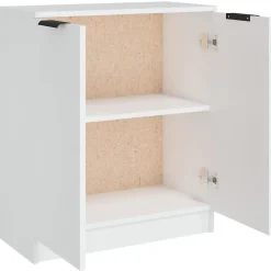 811061 vidaXL Buffet Blanc 60x30x70 cm Bois d'ingénierie