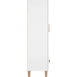 812528 vidaXL Buffet Blanc 70x31x115 cm Bois d'ingénierie