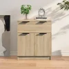 811091 vidaXL Buffet Chêne sonoma 60x30x70 cm Bois d'ingénierie