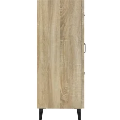 812234 vidaXL Buffet Chêne sonoma 69,5x34x90 cm Bois d'ingénierie