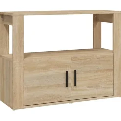 819455 vidaXL Buffet Chêne sonoma 80x30x60 cm Bois d'ingénierie