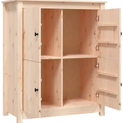 821507 vidaXL Buffet 83x41,5x100 cm Bois massif de pin