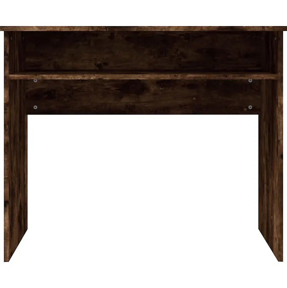 815462 vidaXL Bureau Chêne fumé 90x50x74 cm Bois d'ingénierie